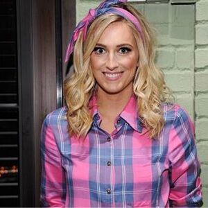 Kittenish Pink and Blue Plaid Button Down Shirt